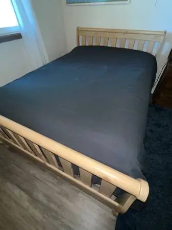 Bed FRAME Full size made of wood
