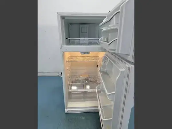 Frigidaire Refrigerator with Top Freezer and microwave