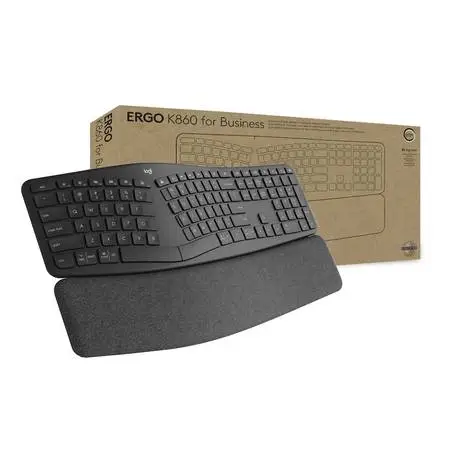 Logitech Ergo K860 for Business with Bolt