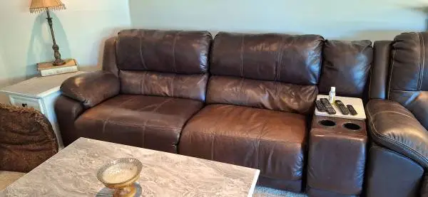 2 large sofas