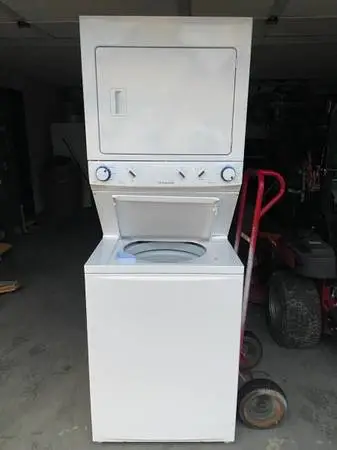 Stackable washer and dryer