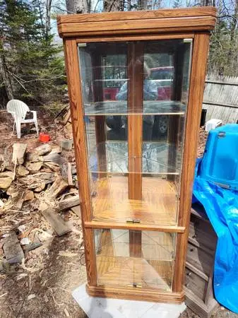 6x28 corner display cab & lights