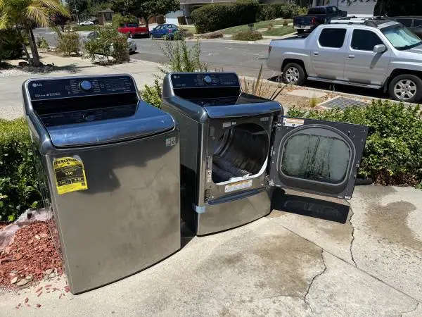 LG Washer Dryer, Estate Sale, $100 for both, as is