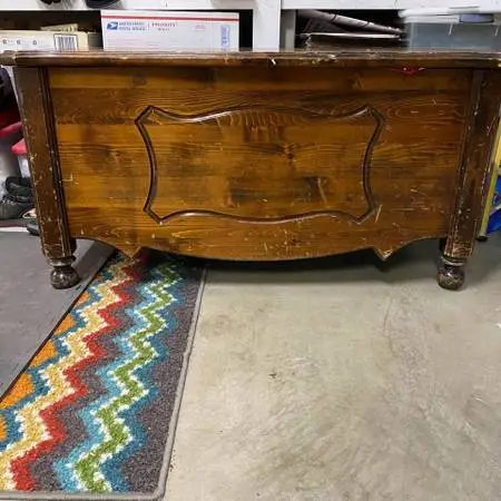 Wood Hope Chest