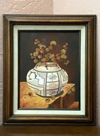 Original Painting By Leona Rubin
