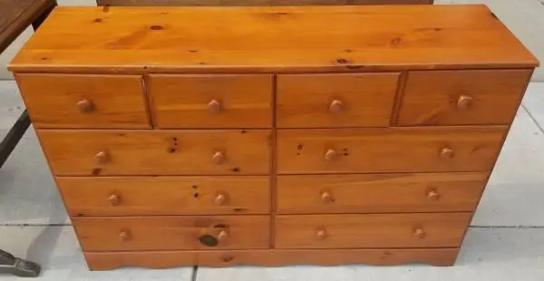 Solid Pine Noddy Double Dresser