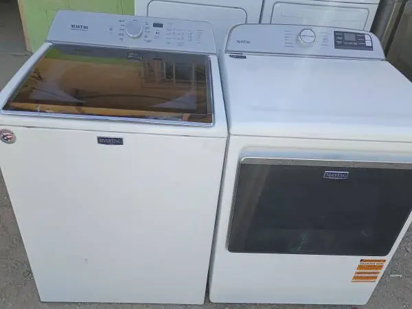 Maytag washer and electric dryer