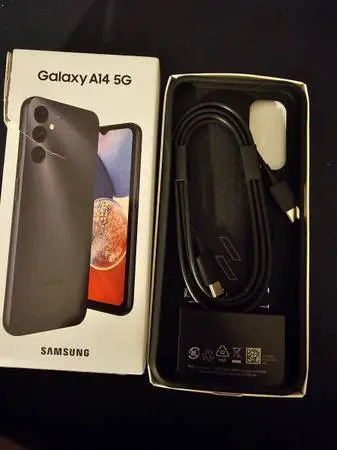 Galaxy a14 5g phone case plus cord brand new