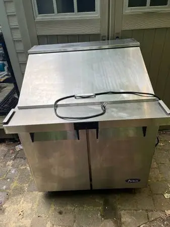 Atosa MSF3615GR 36” Commercial Mega Top Sandwich Prep Refrigerator — Works G