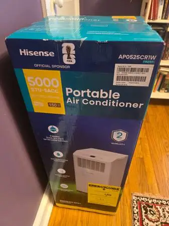 Brand New Hisense Portable Air Conditioner