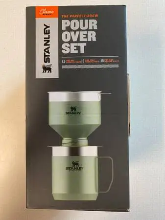 STANLEY Coffee Tea Brewing Filter System Camp Pour Over Filter Mug Set