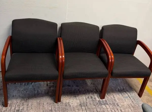 Nice SET of cherry frame chairs