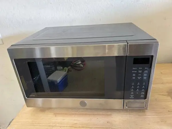 GE Profile 1.5 cu. ft. Countertop Convection Microwave in Stainless