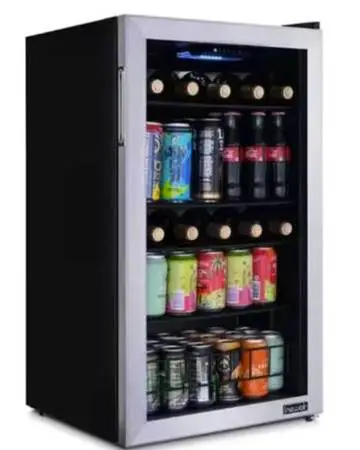 *NEW* NewAir 19 in. Single Zone 126 (12 oz) Cans, Beverage Wine Cooler
