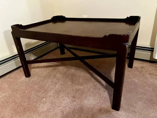 Vintage Henredon solid wood coffee table
