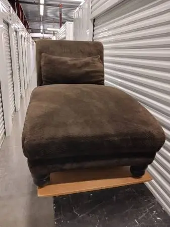 Brown Chaise Lounge