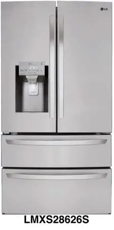 Appliances VA, LG 36” French Refrigerator, Stainless Starting at