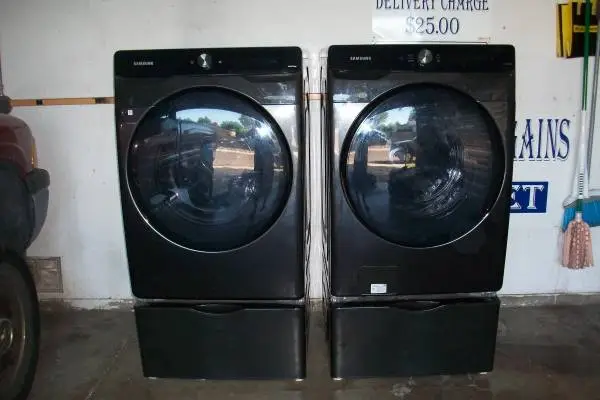 SAMSUNG FRONT LOAD WASHER AND DRYER