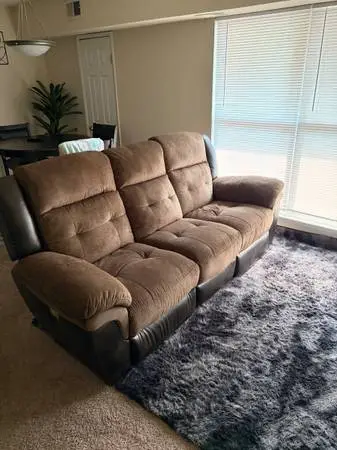 SOFA RECLINER LIKE NEW
