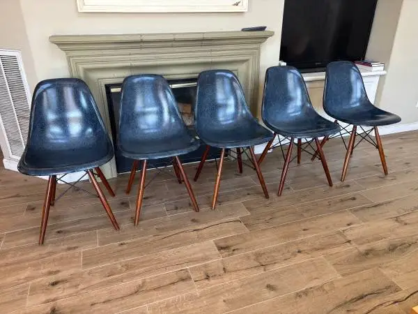 Eames Modernica fiberglass Design Within Reach Herman Miller