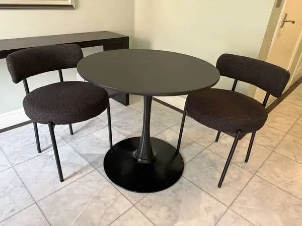 Bistro table and chairs