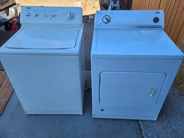 Kenmore Washer & Whirlpool gas dryer