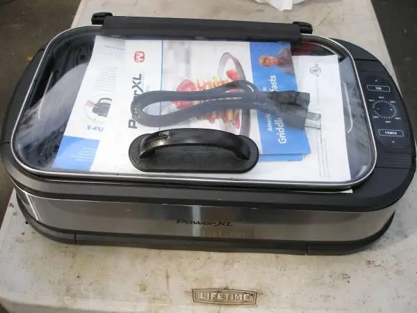 NEW POWER XL SMOKELESS GRILL