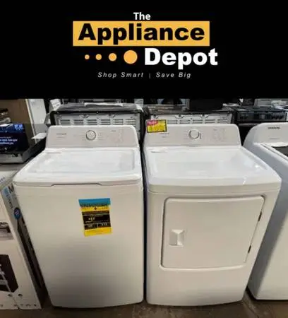 Frigidaire Top Load Washer & Gas Dryer Set