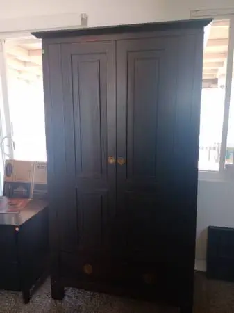 Pier 1 Walnut Wood TV Armoire FREE