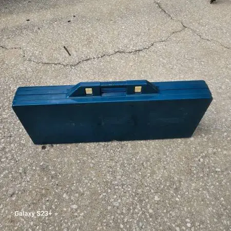 Vintage Suitcase Foldable Table Benches