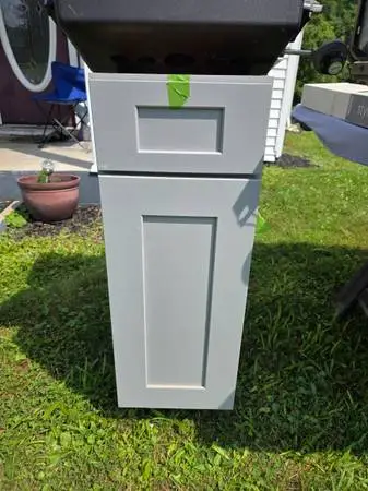 Shaker Cabinet Doors – Painted Gray – 12×25×35