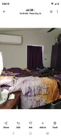Queen size mattress and frame