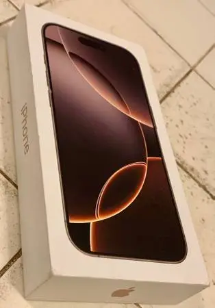iPhone 16 Pro Box (With Instruction Manual) packaging only no phone