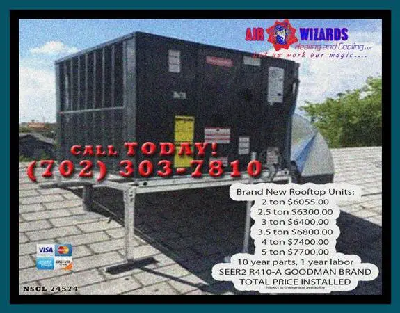 Do you wish for New package unit Air Conditioner Your Neighborhood HV