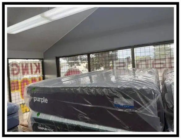 Queen Size Purple Restore Premier Mattress & Box Spring Bed Set