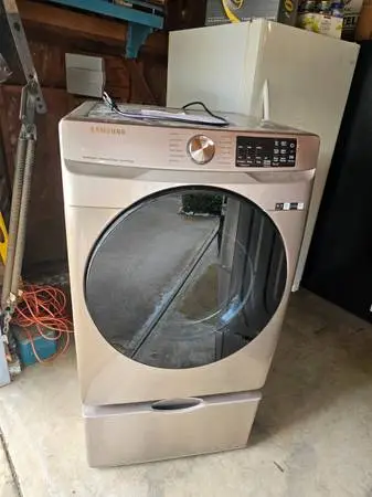 Samsung washer and gas dryer