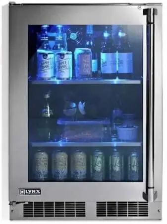 *Open Box* Lynx 24” Undercounter Outdoor Refrigerator – Stainless Steel
