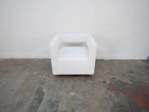 Restoration Hardware Drew Swivel Chair $599.00 31 W x 28 D x 27 H
