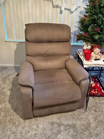 power lift recliner chair with massage gray color(address in description)
