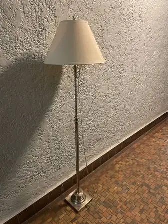 Heavy Stainless Steel Living Room Bedroom Light Floor Standing Lamp