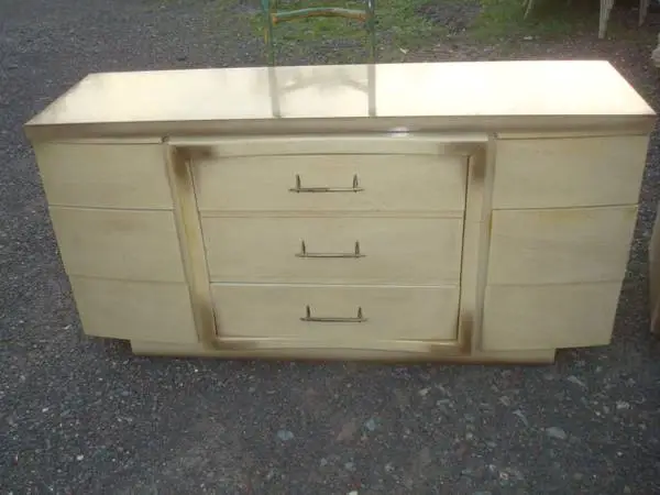 vintage  7 drawer dresser w/ mirror
