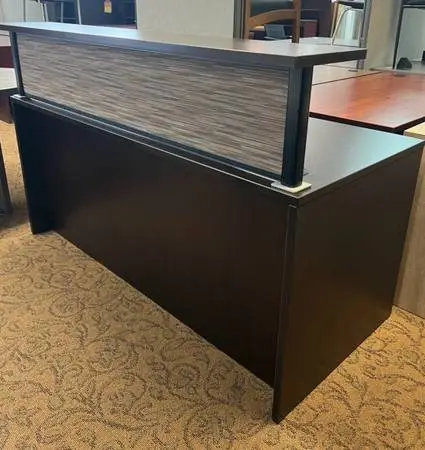 NEW 60 inch reception L-desk