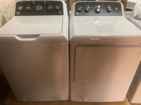 New ge matching washer and electric dryer
