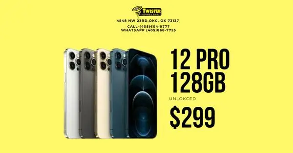 IPHONE 12 PRO 128GB $299