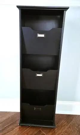 Vertical File Storage Stand