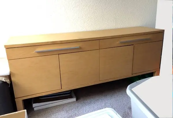 IKEA BJURSTA Sideboard / TV Stand / Storage Cabinet (Oak)