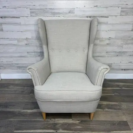 IKEA Strandmon Wingback Chair Gray