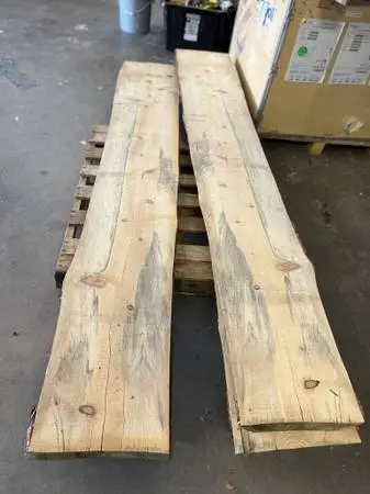 Reclaimed Wood & Live Edge