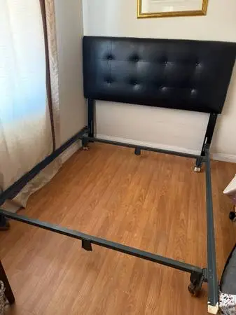 Queen Size Bed with Headboard