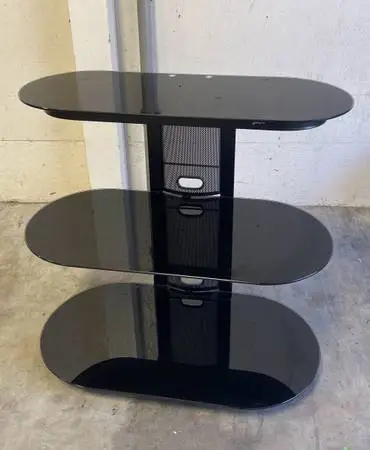 Bell’O Tempered Glass TV Stand